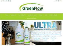 Tablet Screenshot of greenflowusa.com